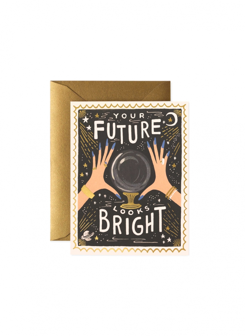 Carte double avec enveloppe Bright Future